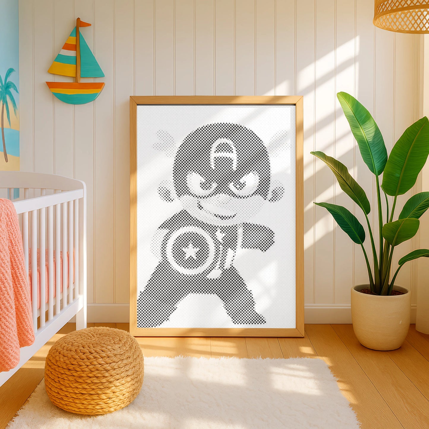 Captain America Hero | Dot Painting Kit