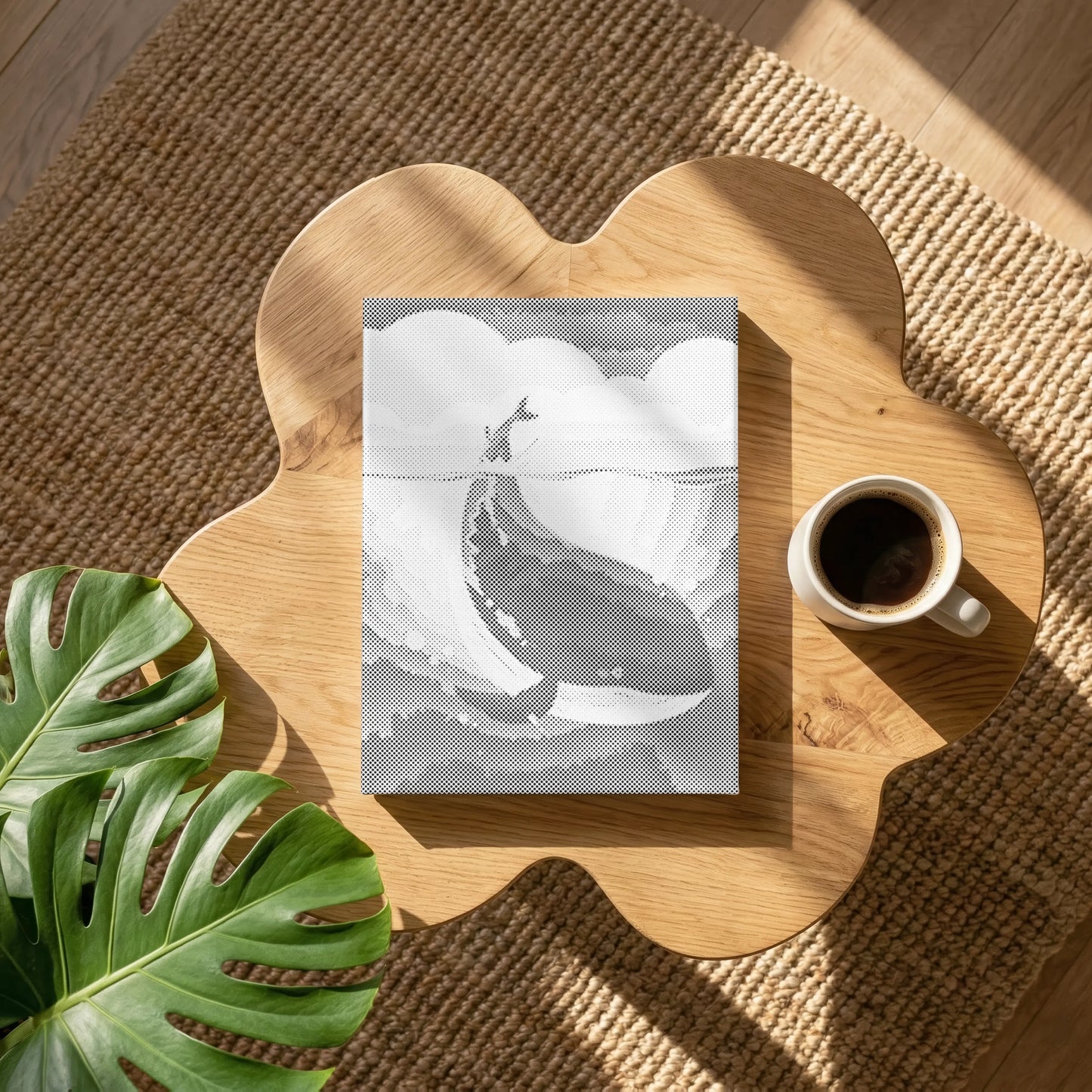 Leaping Whale Ocean | Dot Painting Kit