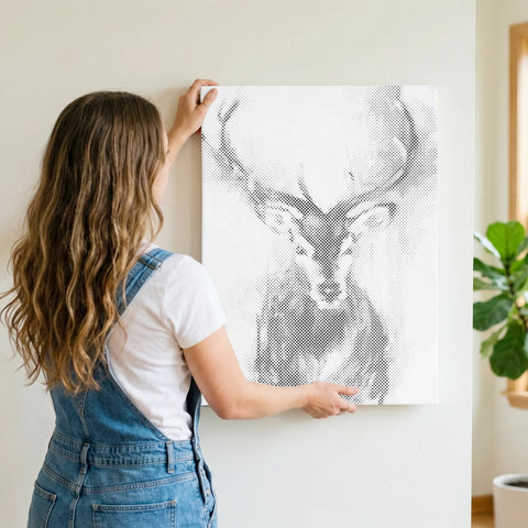 Woodland Sovereign | Dot Painting