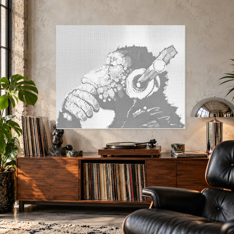 Rebel Rhythm | Dot Painting