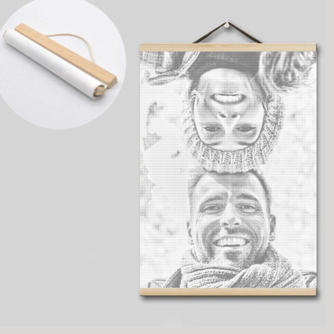 Stark ram med mamagnetischer Rahmen für Dot Painting Leinwandgneter för prickmålning