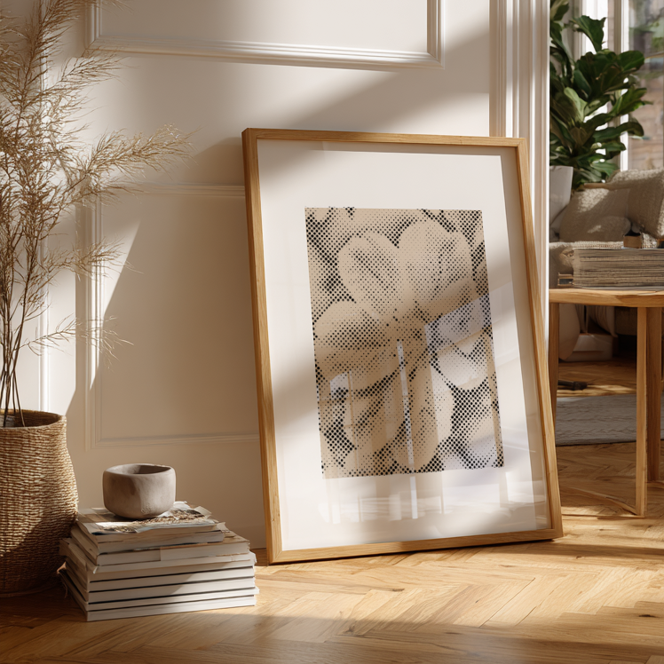 Apple Blossom | Dot Painting Kit som færdigt mal med prikker motiv