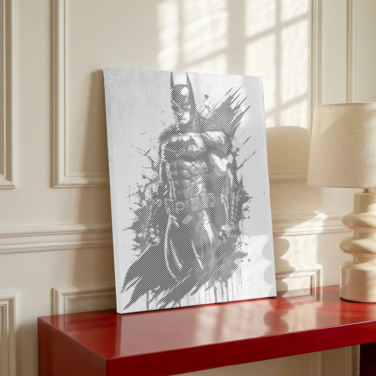 Batman Dark Knight | Dot Painting Kit finished dot painting artwork