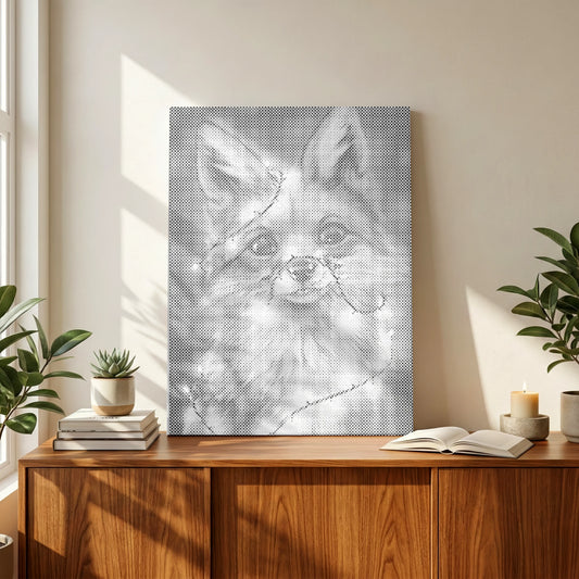 Magic Fox dot painting kit