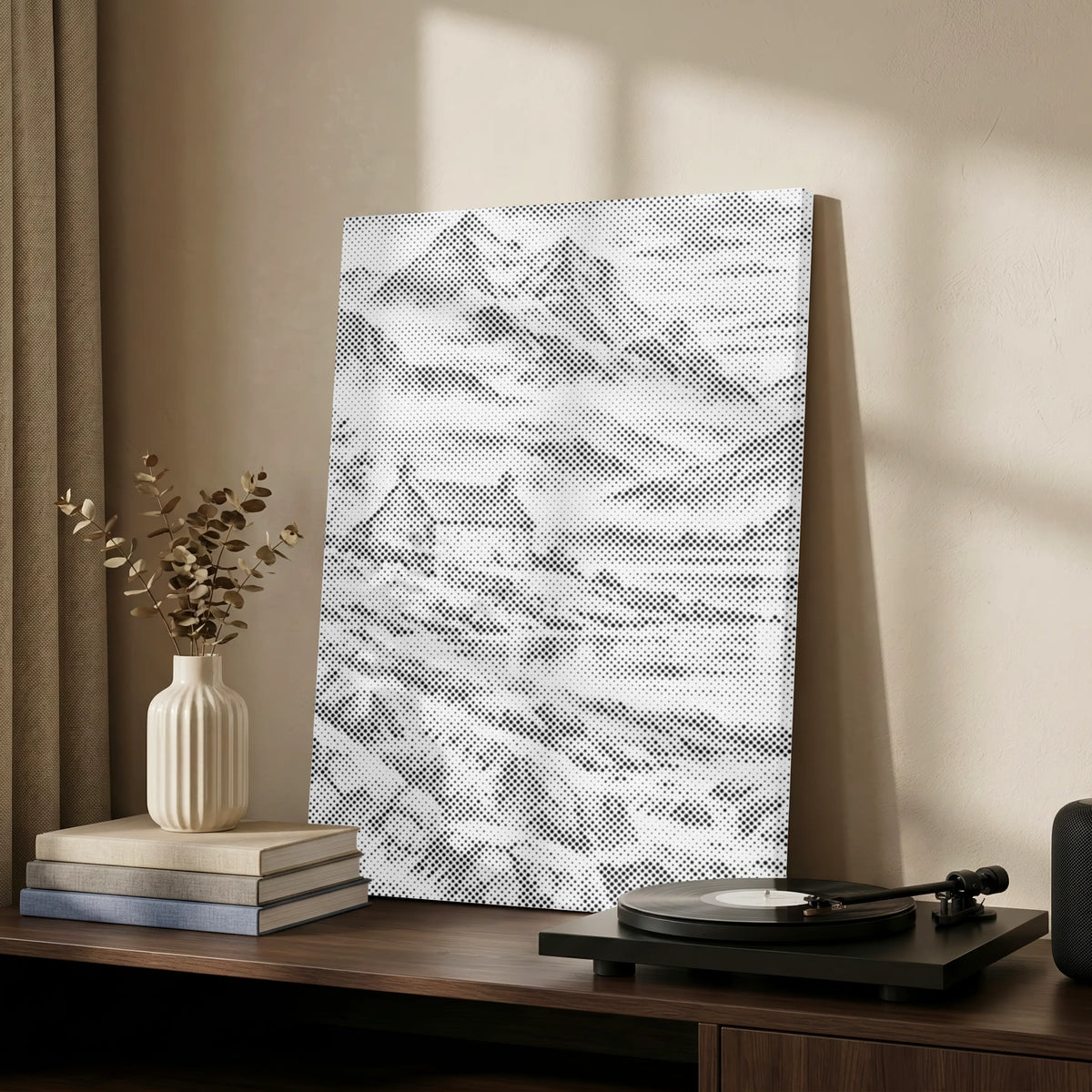 Mountain Haven | Dot Painting