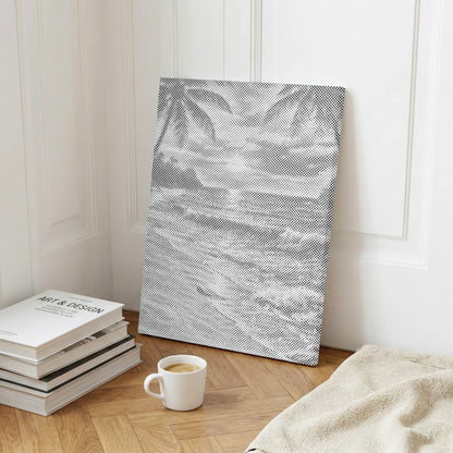 Palm Horizon | Dot Painting