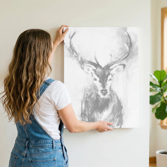 Woodland Sovereign | Dot Painting
