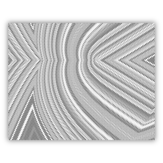 Dot Painting Abstrakter Hintergrund – Punktmalerei mit abstraktem, farbigem Muster