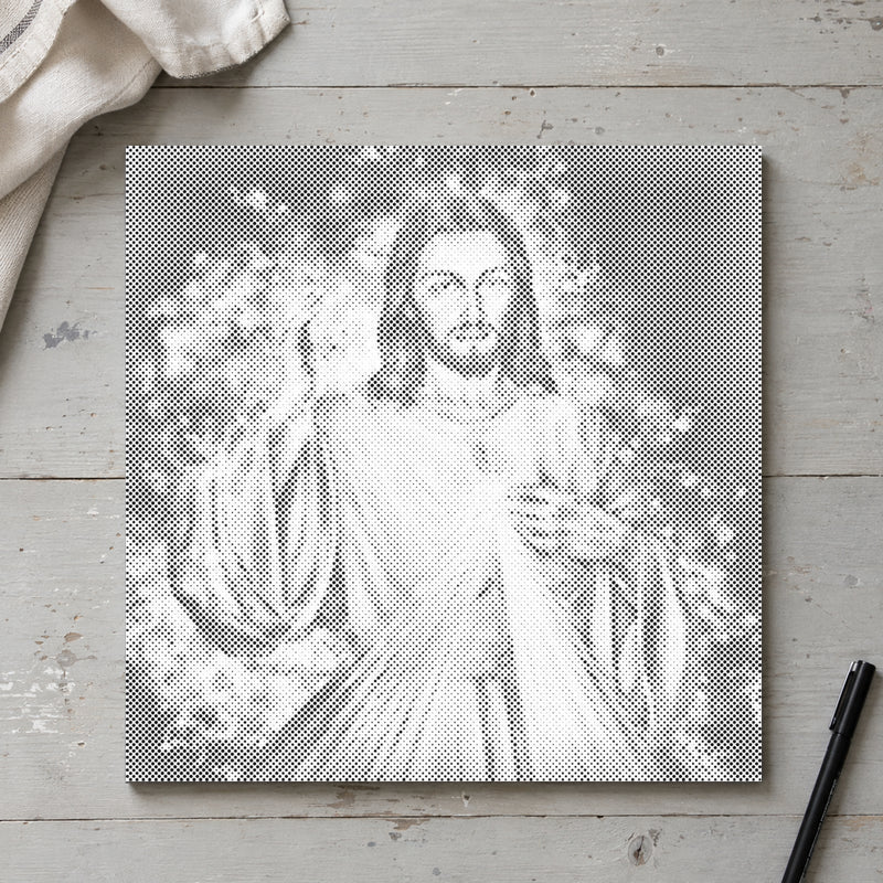 Jesus: The Sequel | Dot Painting Kit finished dot painting artwork